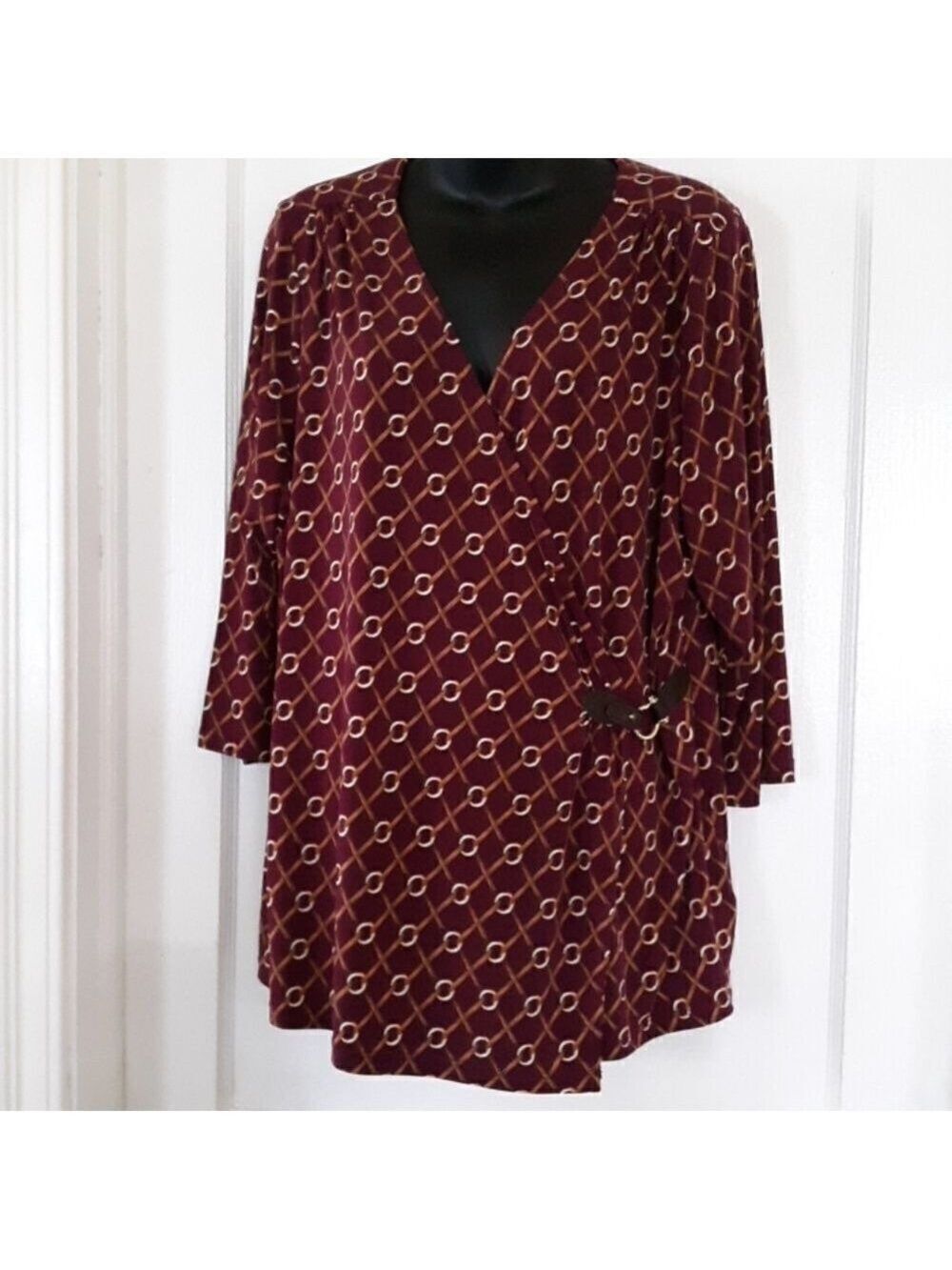 Charter Club Women color Mauve With  gold Circle Size 2X